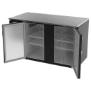 Beverage-Air BB58HC-F-B 58" Bar Refrigerator - 2 Swinging Solid Doors, Black, 115v thumbnail 4