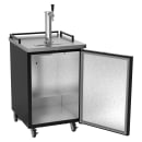 Beverage-Air BM23HC-B 24" Kegerator Beer Dispenser w/ (1) Keg Capacity - (1) Column, Black, 115v thumbnail 2