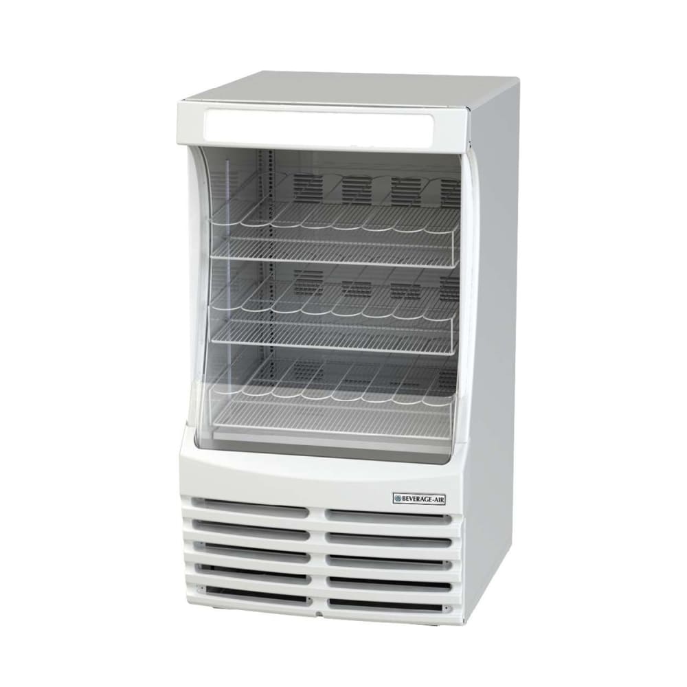 Beverage-Air BZ13HC-W 30" Vertical Open Air Cooler w/ (3) Levels, 115v