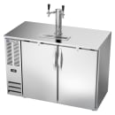 Beverage-Air DDN48HC-S 48" Kegerator Beer Dispenser w/ (2) Keg Capacity - (1) Column, Stainless, 115v thumbnail 3