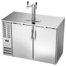 Beverage-Air DDN48HC-S 48" Kegerator Beer Dispenser w/ (2) 1/2 Keg Capacity - (1) Column, Stainless, 115v thumbnail 3