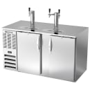 Beverage-Air DD58HC-S 59" Kegerator Beer Dispenser w/ (3) Keg Capacity - (2) Columns, Stainless, 115v thumbnail 3