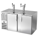 Beverage-Air DD58HC-S 58" Kegerator Beer Dispenser w/ (2) 1/2 Keg Capacity - (2) Columns, Stainless, 115v thumbnail 3