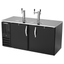 Beverage-Air DD68HC-B 68" Kegerator Beer Dispenser w/ (3) 1/2 Keg Capacity - (2) Columns, Black, 115v thumbnail 3