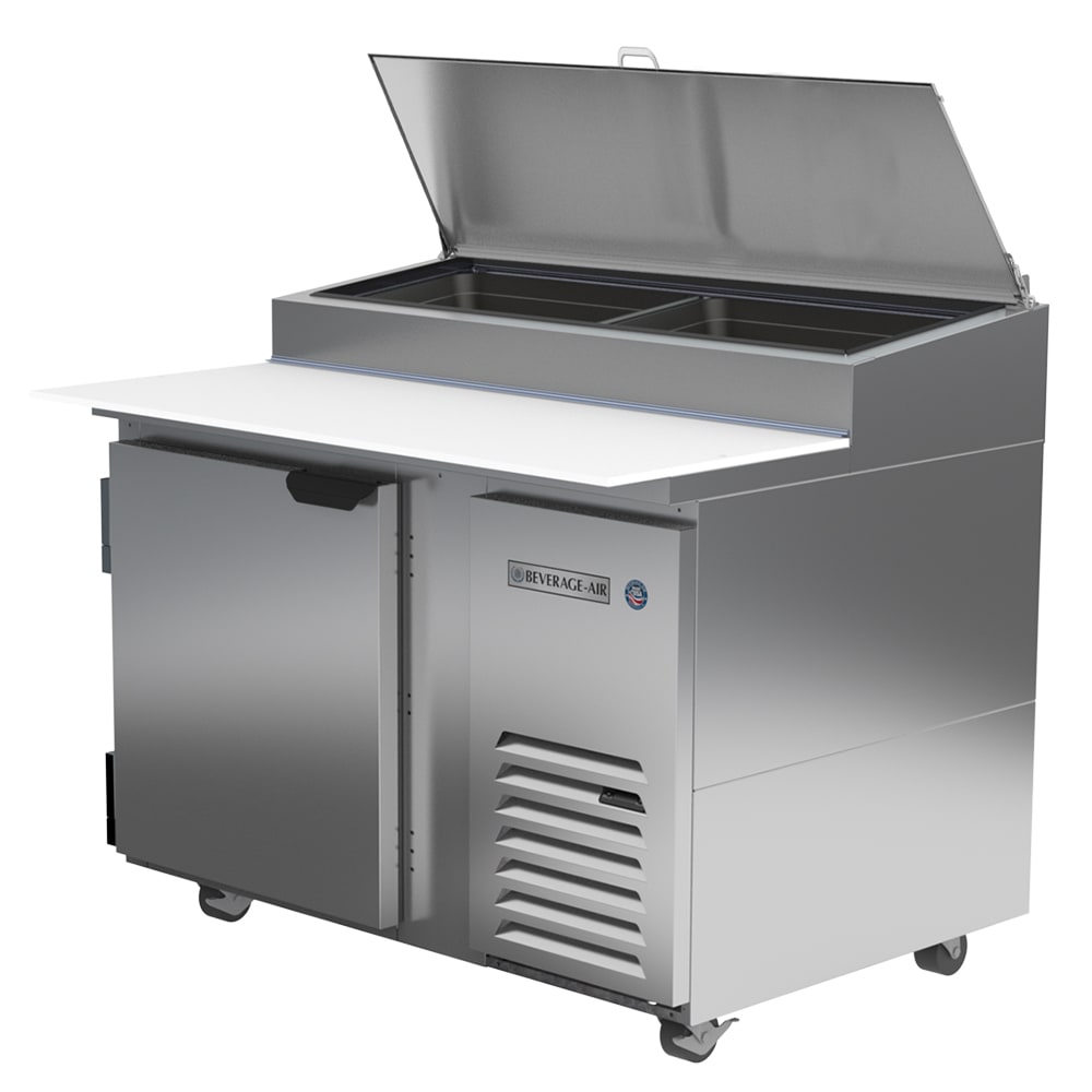 Beverage-Air DP46HC 46" Hydrocarbon Series Pizza Prep Table w/ Refrigerated Base, 115v