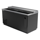 Beverage-Air DW64HC-B 65" Forced Air Bottle Cooler - Holds (606) 12 oz Bottles, Bottle Opener, 115v thumbnail 2