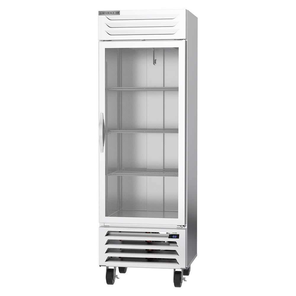 Beverage-Air FB19HC-1G 27 1/4" Vista® One Section Reach In Freezer, (1) Right Hinge Glass Door, 115v