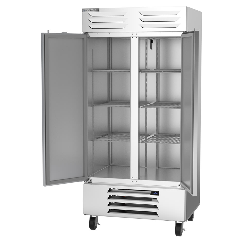 Beverage-Air FB35HC-1S 39 1/2" Vista® Two Section Reach In Freezer, (2) Left/Right Hinge Solid Doors, 115v
