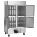 Beverage-Air HBF44HC-1-HS 47" Horizon Series Two Section Reach In Freezer, (4) Left/Right Hinge Solid Doors, 115v thumbnail 4