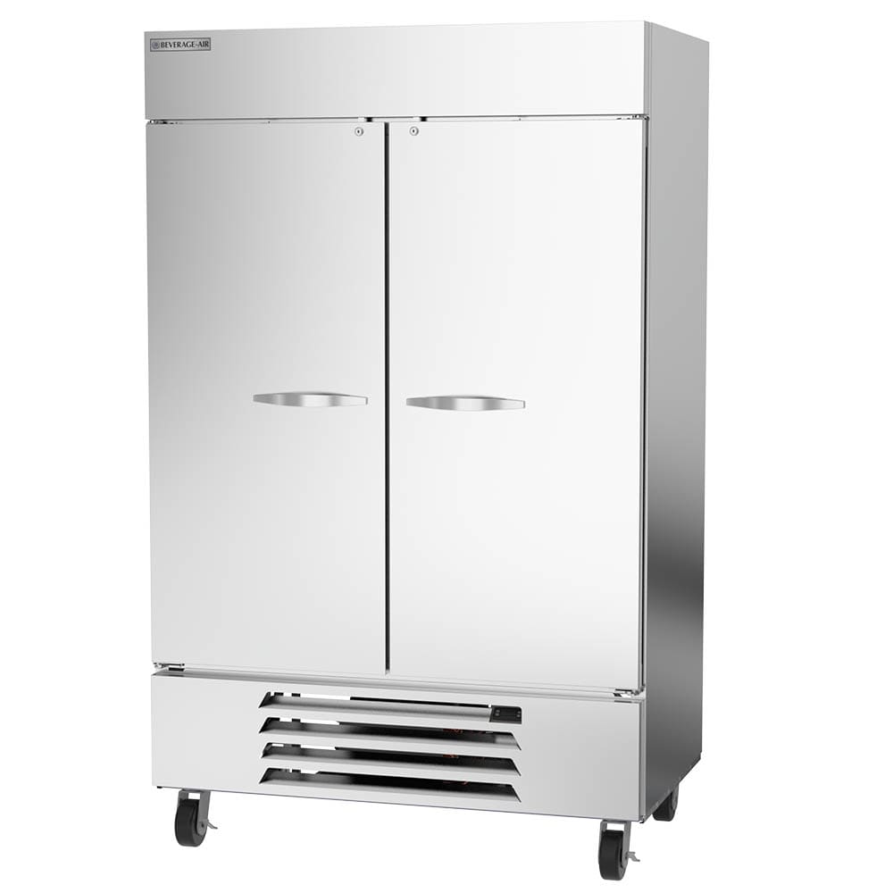 Beverage-Air HBF49HC-1 52" Horizon Series Two Section Reach In Freezer, (2) Left/Right Hinge Solid Doors, 115v