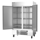 Beverage-Air HBF49HC-1 52" Horizon Series Two Section Reach In Freezer, (2) Left/Right Hinge Solid Doors, 115v thumbnail 2