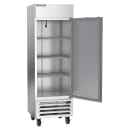 Beverage-Air HBR19HC-1 27 1/4" One Section Reach In Refrigerator - (1) Right Hinge Solid Door, 115v thumbnail 4