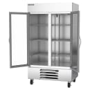 Beverage-Air HBR44HC-1-G 47" Two Section Reach In Refrigerator, (2) Left/Right Hinge Glass Doors, 115v thumbnail 2