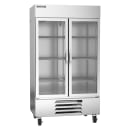 Beverage-Air HBR44HC-1-G 47" Two Section Reach In Refrigerator, (2) Left/Right Hinge Glass Doors, 115v thumbnail 3