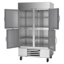 Beverage-Air HBR44HC-1-HS 47" Two Section Reach In Refrigerator, (4) Left/Right Hinge Solid Doors, 115v thumbnail 2