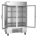 Beverage-Air HBR49HC-1-G 52" Two Section Reach In Refrigerator, (2) Left/Right Hinge Glass Doors, 115v thumbnail 4