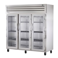 Beverage-Air HBR72HC-1-G 75" Three Section Reach In Refrigerator, (3) Left/Right Hinge Glass Doors, 115v thumbnail 7