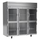 Beverage-Air HF3HC-1HG 78" Horizon Series Three Section Reach In Freezer, (6) Left/Right Hinge Glass Doors, 115v thumbnail 3