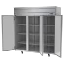 Beverage-Air HF3HC-1S 78" Horizon Series Three Section Reach In Freezer, (3) Left/Right Hinge Solid Doors, 115v thumbnail 2
