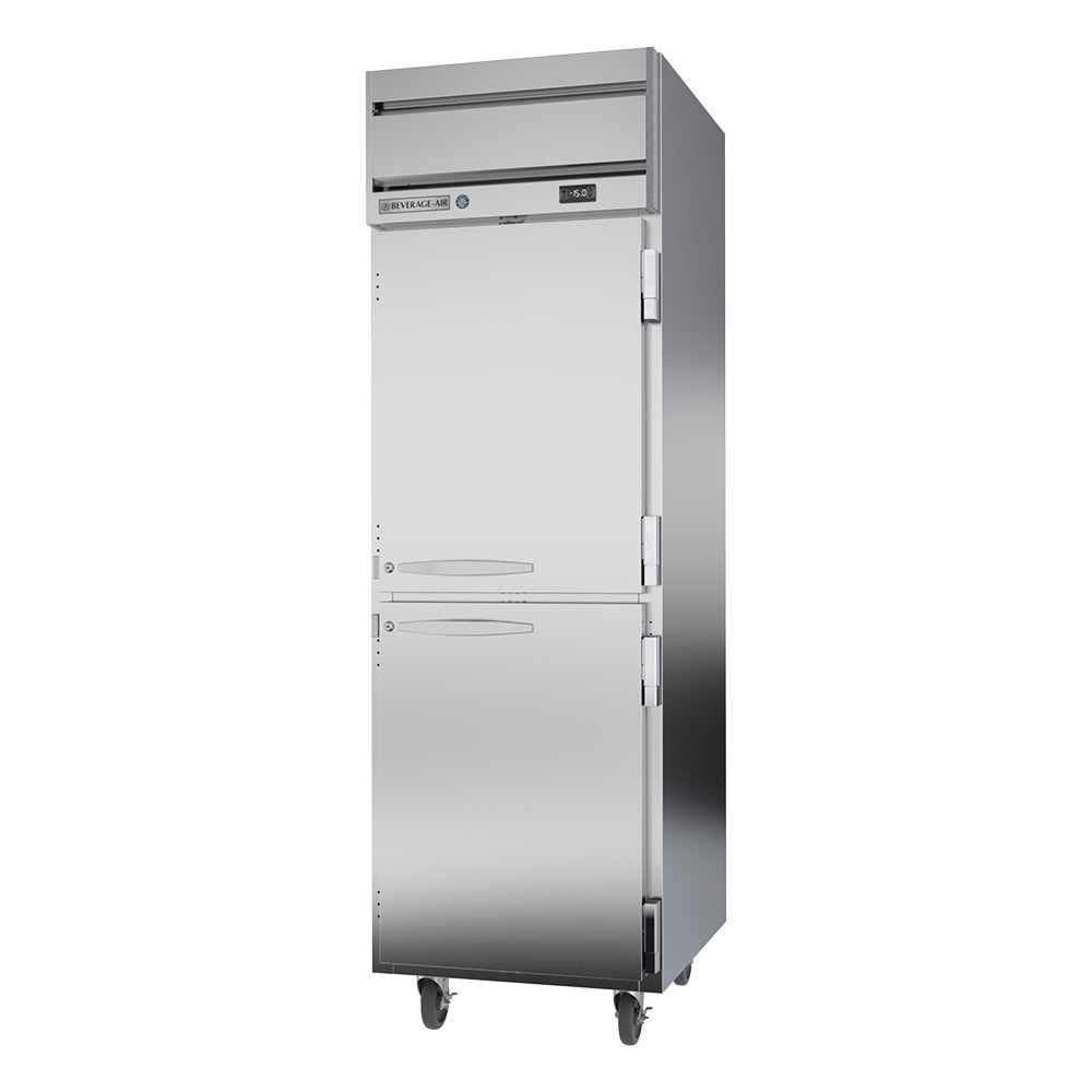 Beverage-Air HFP1HC-1HS 26" Horizon Series One Section Reach In Freezer, (2) Right Hinge Solid Doors, 115v