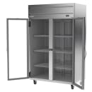 Beverage-Air HFP2HC-1G 52" Horizon Series Two Section Reach In Freezer, (2) Right Hinge Glass Doors, 115v thumbnail 2