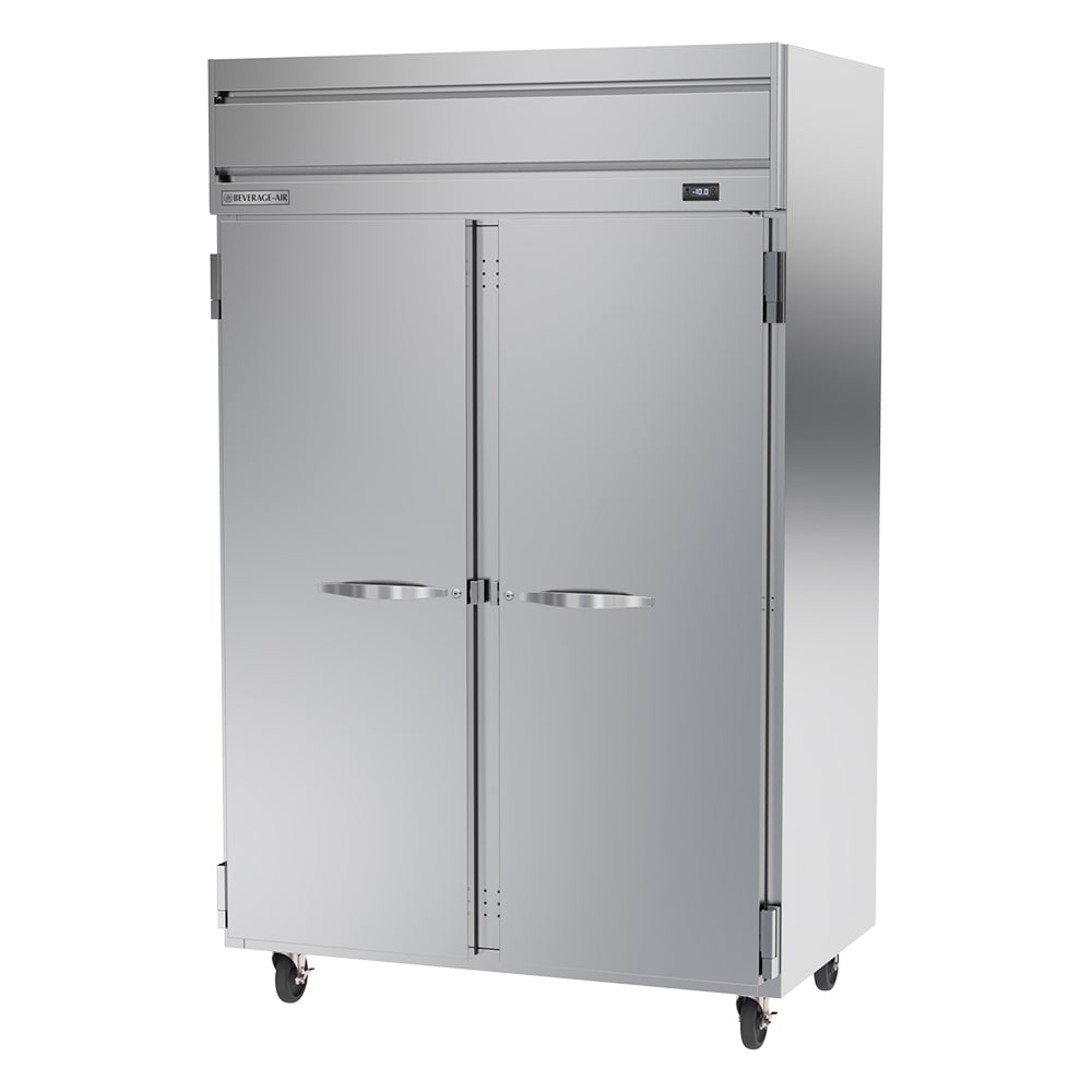 Beverage-Air HFP2HC-1S 52" Horizon Series Two Section Reach In Freezer, (2) Left/Right Hinge Solid Doors, 115v
