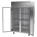 Beverage-Air HFPS2HC-1G 52" Horizon Series Two Section Reach In Freezer, (2) Left/Right Hinge Glass Doors, 115v thumbnail 2