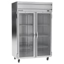 Beverage-Air HFPS2HC-1G 52" Horizon Series Two Section Reach In Freezer, (2) Left/Right Hinge Glass Doors, 115v thumbnail 3