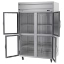 Beverage-Air HFPS2HC-1HG 52" Horizon Series Two Section Reach In Freezer, (4) Left/Right Hinge Glass Doors, 115v thumbnail 2