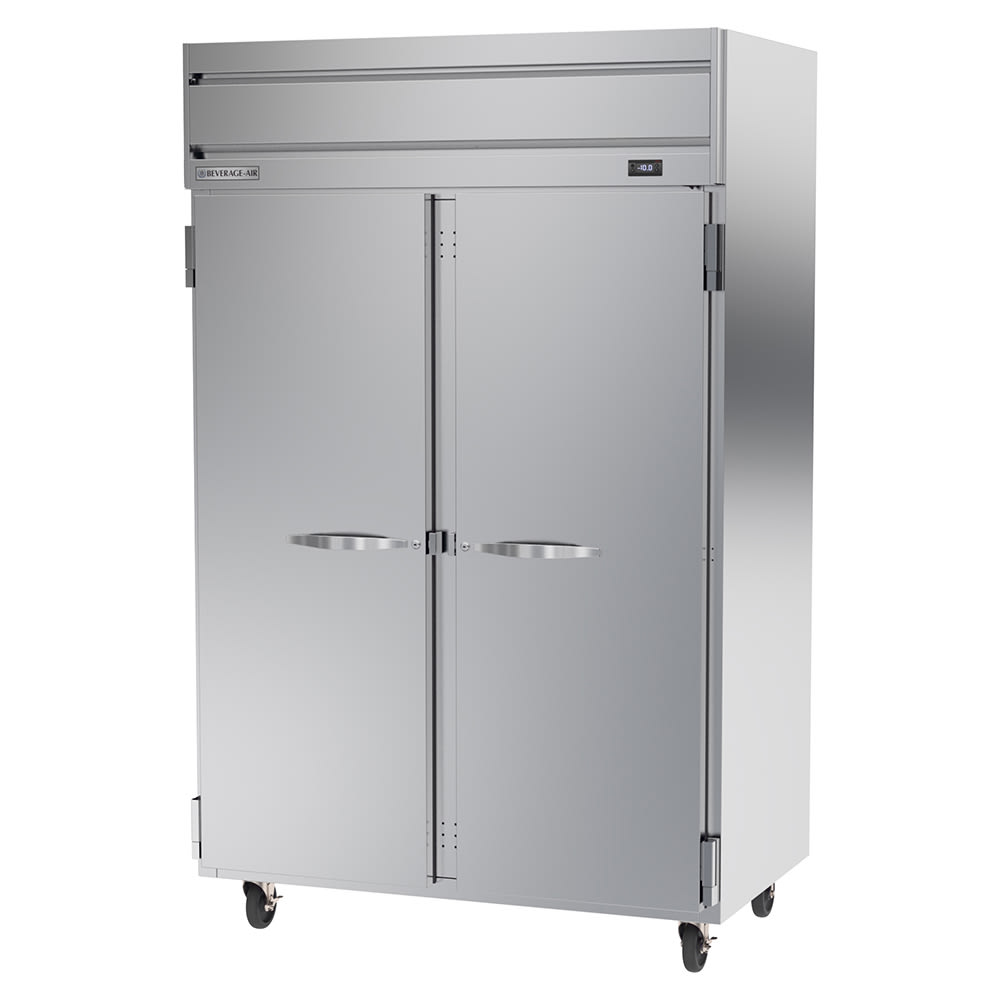 Beverage-Air HFPS2HC-1S 52" Horizon Series Two Section Reach In Freezer, (2) Left/Right Hinge Solid Doors, 115v