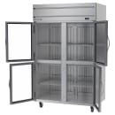 Beverage-Air HFS2HC-1HG 52" Horizon Series Two Section Reach In Freezer, (4) Left/Right Hinge Glass Doors, 115v thumbnail 2