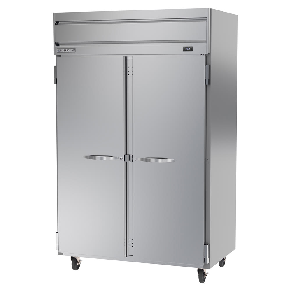 Beverage-Air HFS2HC-1S 52" Horizon Series Two Section Reach In Freezer, (2) Left/Right Hinge Solid Doors, 115v