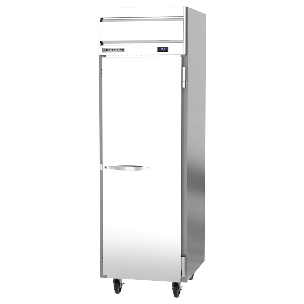 Beverage-Air HR1HC-1S 26" One Section Reach In Refrigerator, (1) Right Hinge Solid Door, 115v