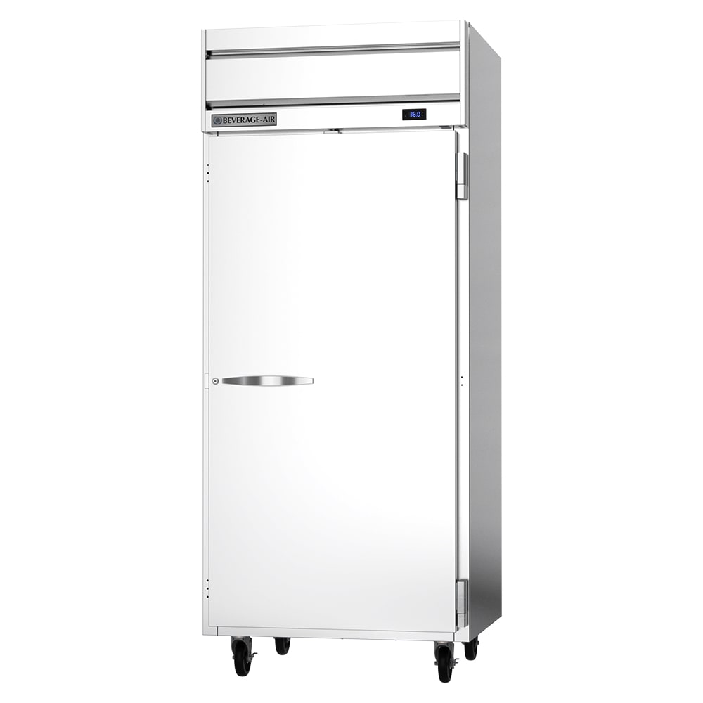 Beverage-Air HR1WHC-1S 35" One Section Reach In Refrigerator, (1) Right Hinge Solid Door, 115v