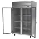 Beverage-Air HR2HC-1G 52" Two Section Reach In Refrigerator, (2) Left/Right Hinge Glass Doors, 115v thumbnail 2