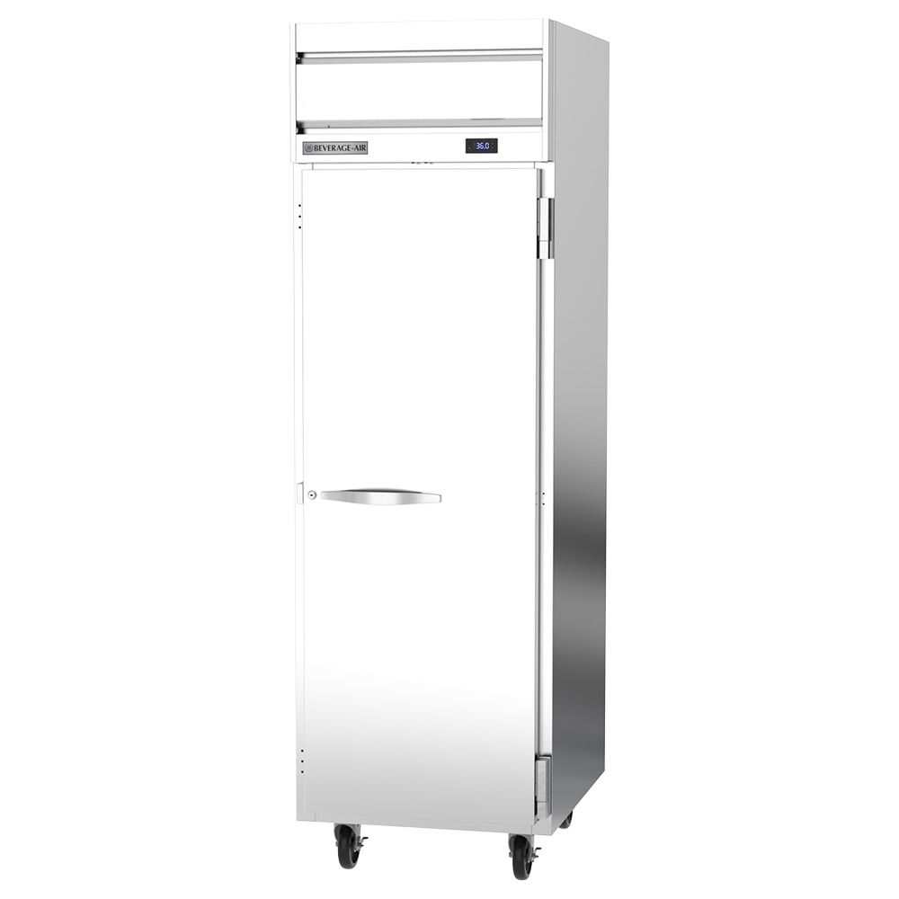 Beverage-Air HRP1HC-1S 26" One Section Reach In Refrigerator, (1) Right Hinge Solid Door, 115v