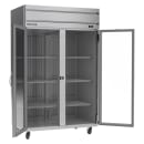 Beverage-Air HRP2HC-1G 52" Two Section Reach In Refrigerator, (2) Left/Right Hinge Glass Doors, 115v thumbnail 4