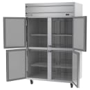 Beverage-Air HRP2HC-1HS 52" Two Section Reach In Refrigerator, (4) Left/Right Hinge Solid Doors, 115v thumbnail 2