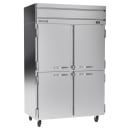 Beverage-Air HRP2HC-1HS 52" Two Section Reach In Refrigerator, (4) Left/Right Hinge Solid Doors, 115v thumbnail 3