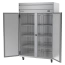 Beverage-Air HRPS2HC-1S 52" Two Section Reach In Refrigerator, (2) Left/Right Hinge Solid Doors, 115v thumbnail 2