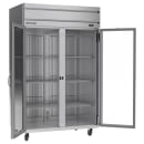 Beverage-Air HRPS2HC-1G 52" Two Section Reach In Refrigerator, (2) Left/Right Hinge Glass Doors, 115v thumbnail 3