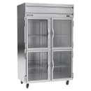 Beverage-Air HRPS2HC-1HG 52" Two Section Reach In Refrigerator, (4) Left/Right Hinge Glass Doors, 115v thumbnail 3