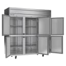 Beverage-Air HRPS3HC-1HS 78" Three Section Reach In Refrigerator, (6) Left/Right Hinge Solid Doors, 115v thumbnail 4