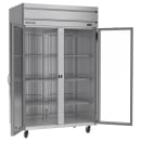 Beverage-Air HRS2HC-1G 52" Two Section Reach In Refrigerator, (2) Left/Right Hinge Glass Doors, 115v thumbnail 4