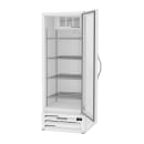 Beverage-Air MMF12HC-1-W 24 1/8" One Section Display Freezer w/ Swing Door - Bottom Mount Compressor, White, 115v thumbnail 4