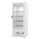 Beverage-Air MMF12HC-1-W-IQ 24 1/8" One Section Display Freezer w/ Swing Door - Bottom Mount Compressor, White, 115v thumbnail 3
