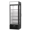 Beverage-Air MMF19HC-1-B 27 1/4" One Section Display Freezer w/ Swing Door - Bottom Mount Compressor, Black, 115v thumbnail 3