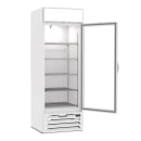 Beverage-Air MMF19HC-1-W 27 1/4" One Section Display Freezer w/ Swing Door - Bottom Mount Compressor, White, 115v thumbnail 4