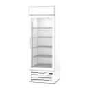 Beverage-Air MMF23HC-1-W 27" One Section Display Freezer w/ Swing Door - Bottom Mount Compressor, White, 115v thumbnail 3