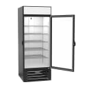 Beverage-Air MMF27HC-1-B-IQ 30" One Section Display Freezer w/ Swing Door - Bottom Mount Compressor, Black, 115v thumbnail 2